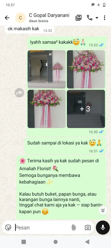 Pengiriman Karangan Bunga Juron Nguter